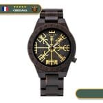 Montre viking Bois | Marron Foncé