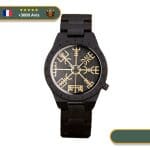 Montre viking Bois | Noir