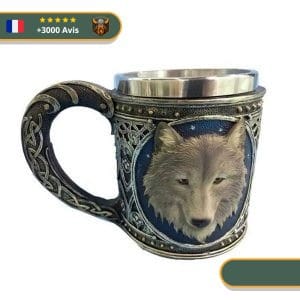 Mug Viking  Loup Fenrir