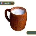 Mug Viking <br> en Bois - Bière