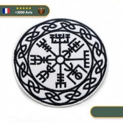 Ecusson Boussole Viking