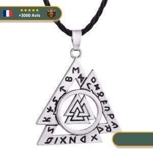 Pendentif Runique Valknut