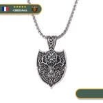 Pendentif Vegvisir du cerf