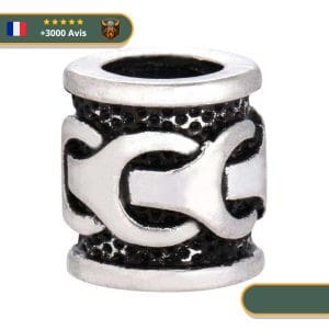 Perle pour Barbe Viking Requin