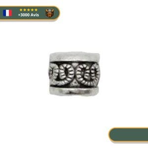 Perle de Tresse Viking <br> Motif Nordique (x10)