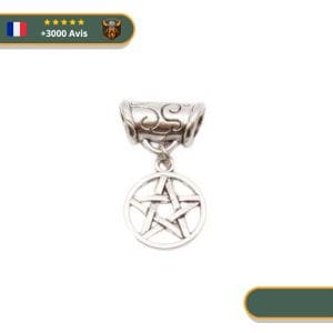 Perles de Tresse Viking <br> Étoile sacrée (x5)