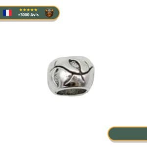 Perles de Tresse Viking <br> Feuille d'Yggdrasil (x10)