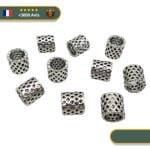 Perles de Tresse Viking <br> Gelure d'Hivers (x10)