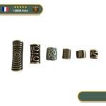 Perles de Tresse Viking  Lagertha (x6)