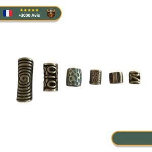 Perles de Tresse Viking  Lagertha (x6)
