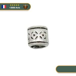 Perles de Tresse Viking <br> Minimaliste (x10)