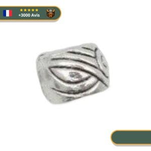Perles de Tresse Viking  Souffle du Vent (x10)