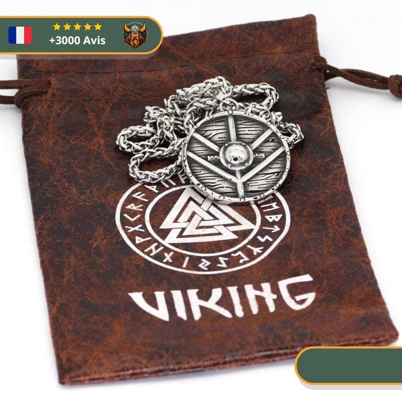 Collier Viking Bouclier Lagertha – Image 2