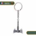Porte-clé Viking <br> Hache à double tranchants