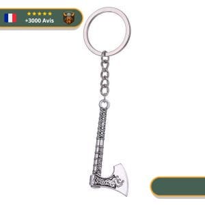 Porte-clé Viking <br> Hache de Thor
