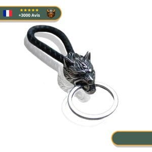 Porte-clé Viking  Loup Scandinave