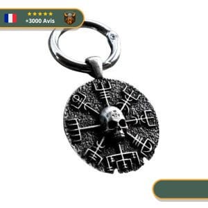 Porte-clé Viking <br> Vegvisir Mortel