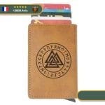 Porte Carte Runes | Marron