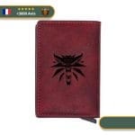 Porte Carte Tête De Loup | Rouge