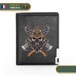 Portefeuille Nordique Viking | Noir