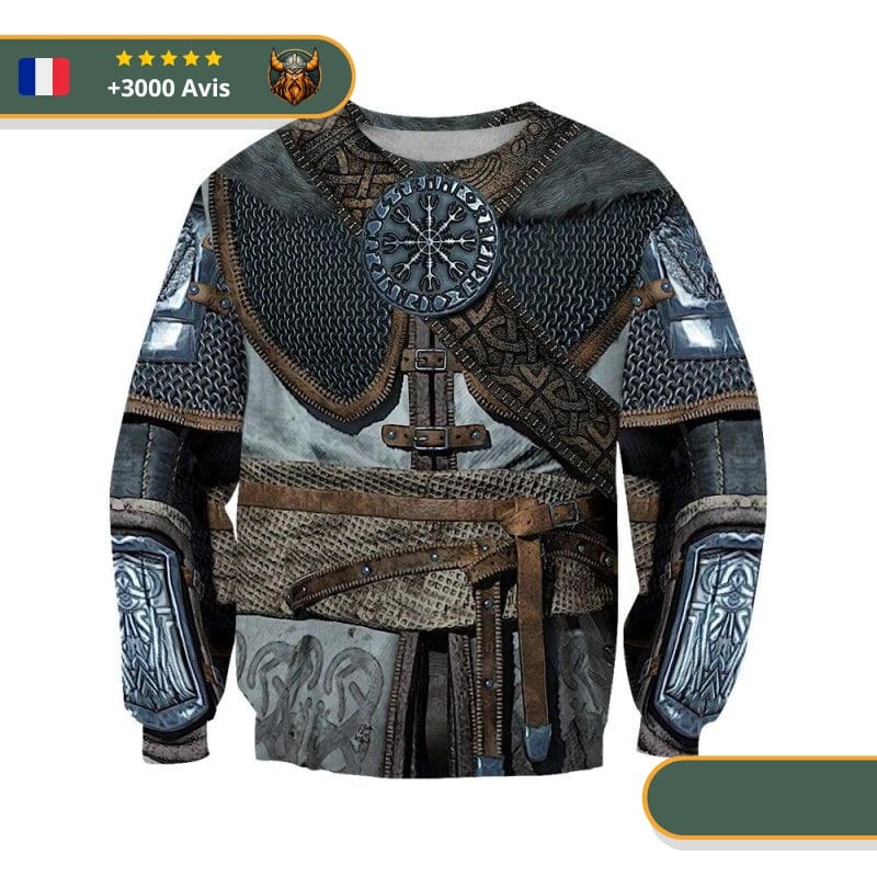 Pull Viking Armure Médiévale – Image 3
