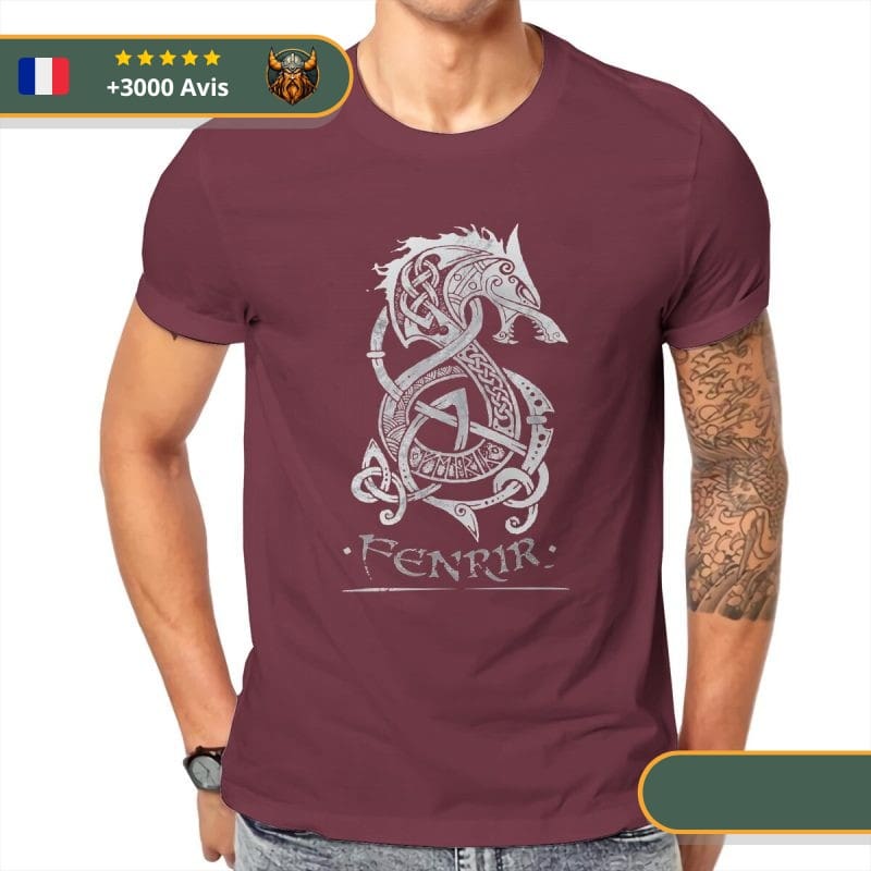 T-shirt Viking Loup Fenrir – Image 5