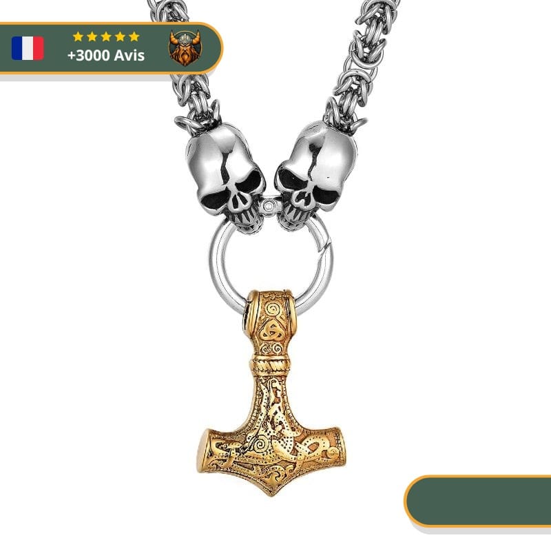 Collier Viking Marteau De Thor Viking Shop