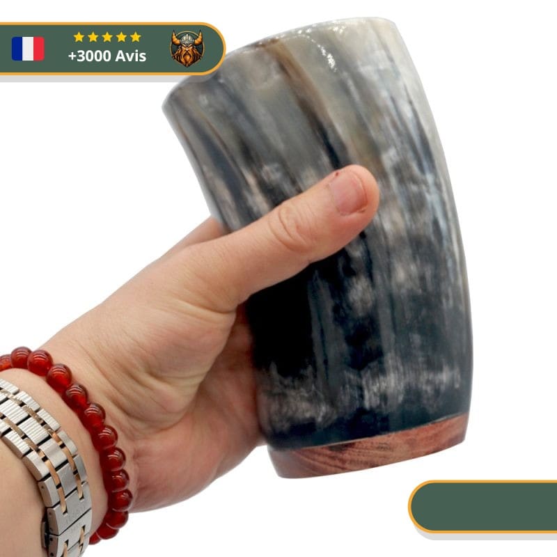 Tasse En Corne à Boire Viking – Image 3