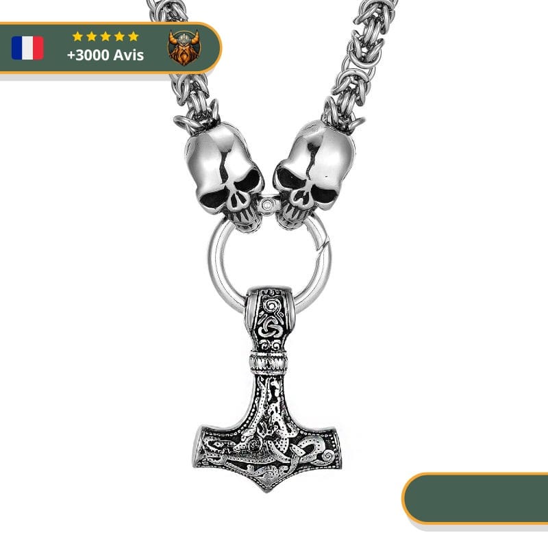 Collier Viking Marteau De Thor Viking Shop