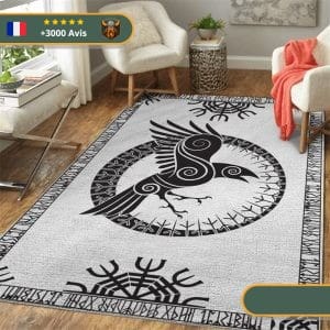 Tapis Viking Munin du Champ de Bataille