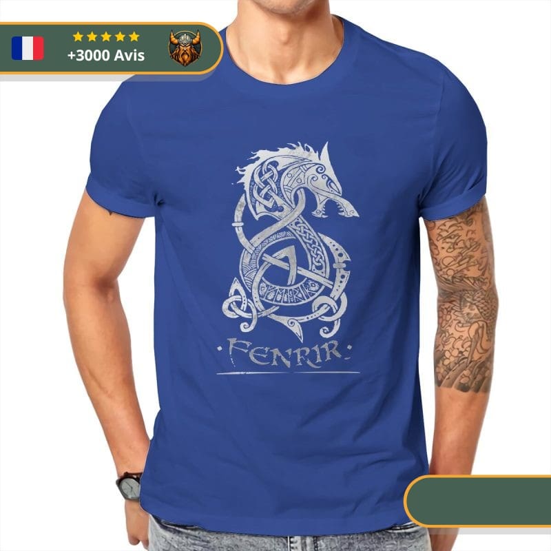 T-shirt Viking Loup Fenrir – Image 2