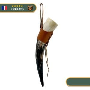 Corne à Boire Viking Avec Attache
