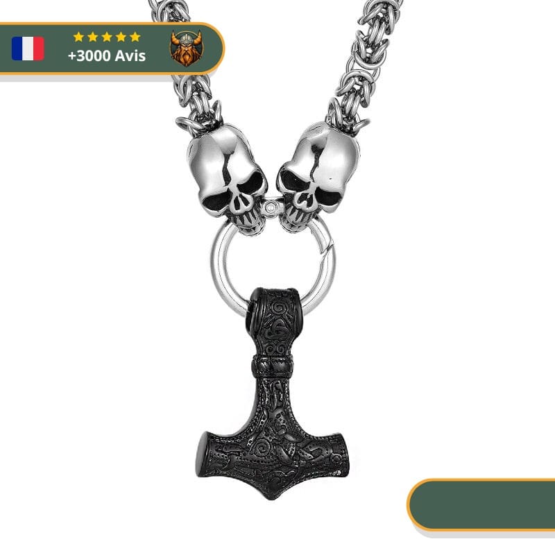 Collier Viking Marteau De Thor Viking Shop