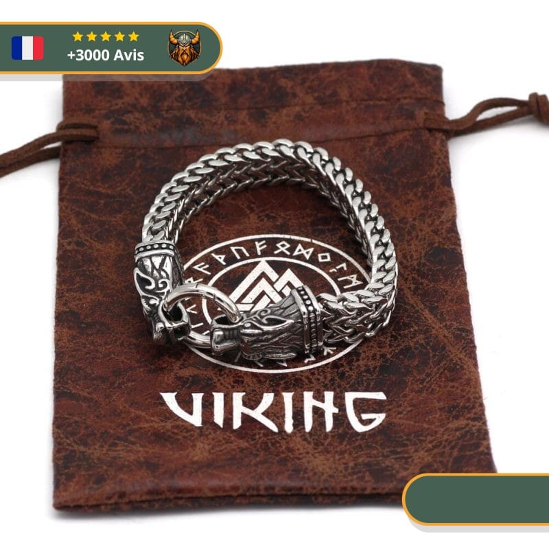 Bracelet Viking Loup Fenrir – Image 2