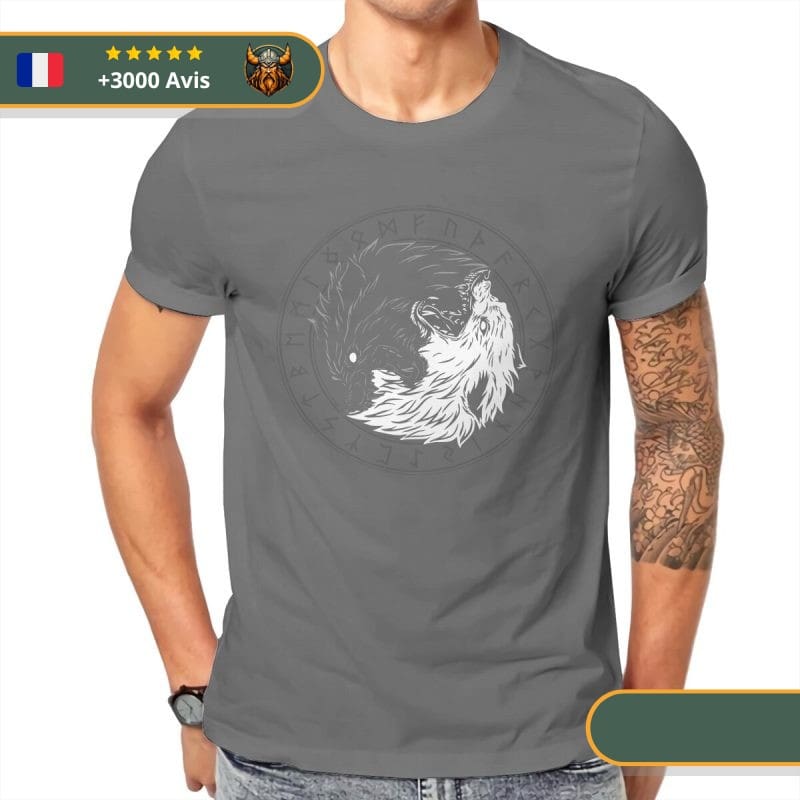 T-shirt Viking Loup Fenrir – Image 9