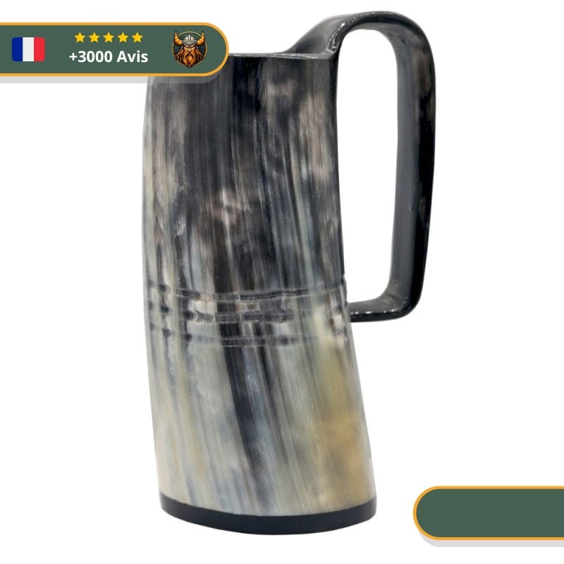 Chope Viking En Corne De Bœuf – Image 3