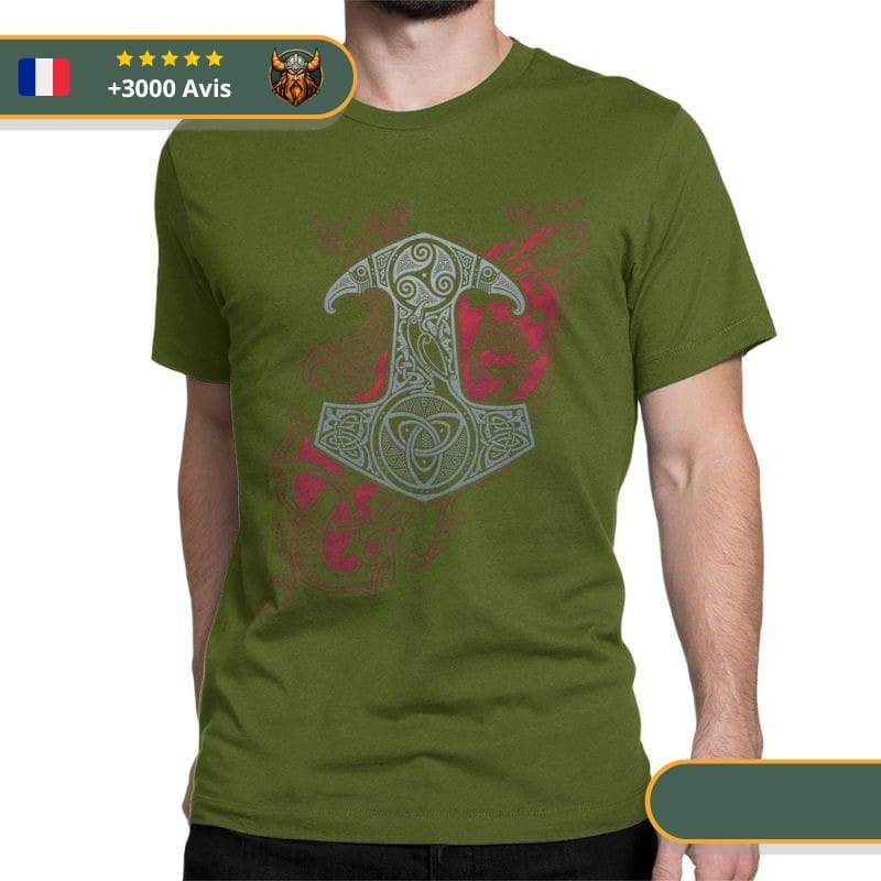 T-shirt Viking Mjolnir Viking Shop