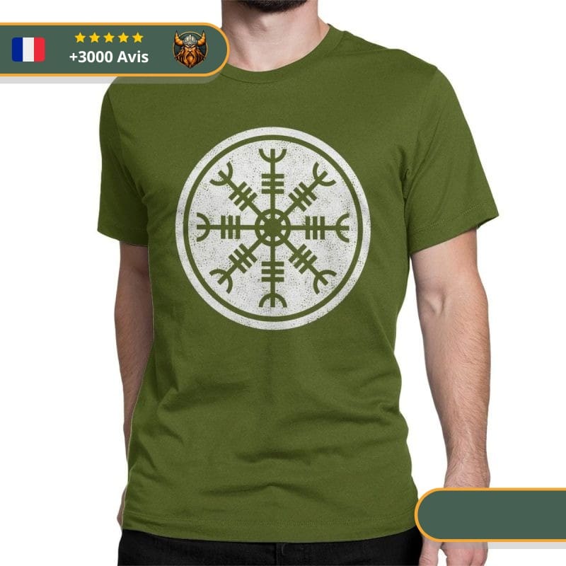 T-shirt Viking Vegvisir Viking Shop