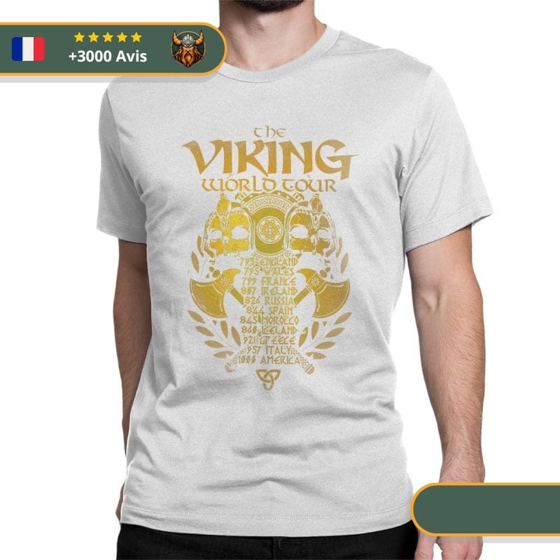 T-shirt Viking world tour Viking Shop