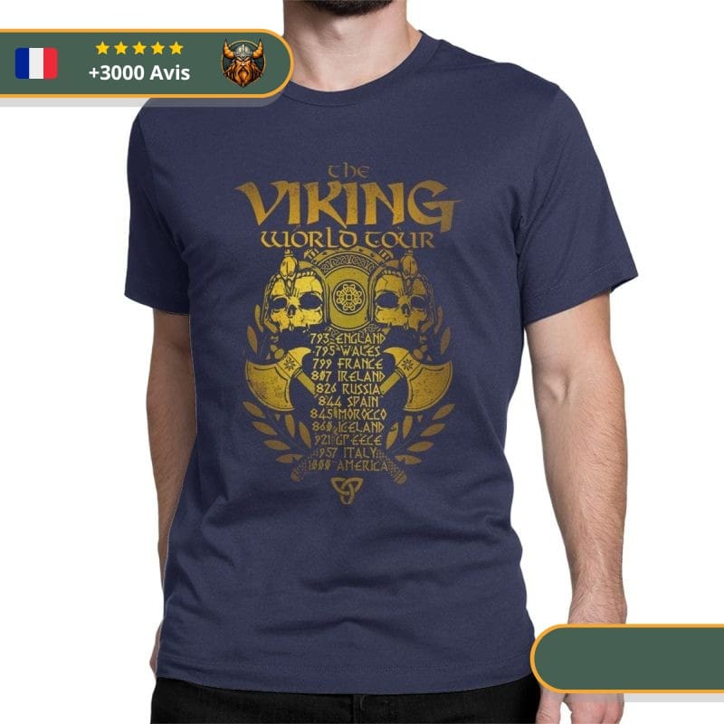 T-shirt Viking world tour Viking Shop