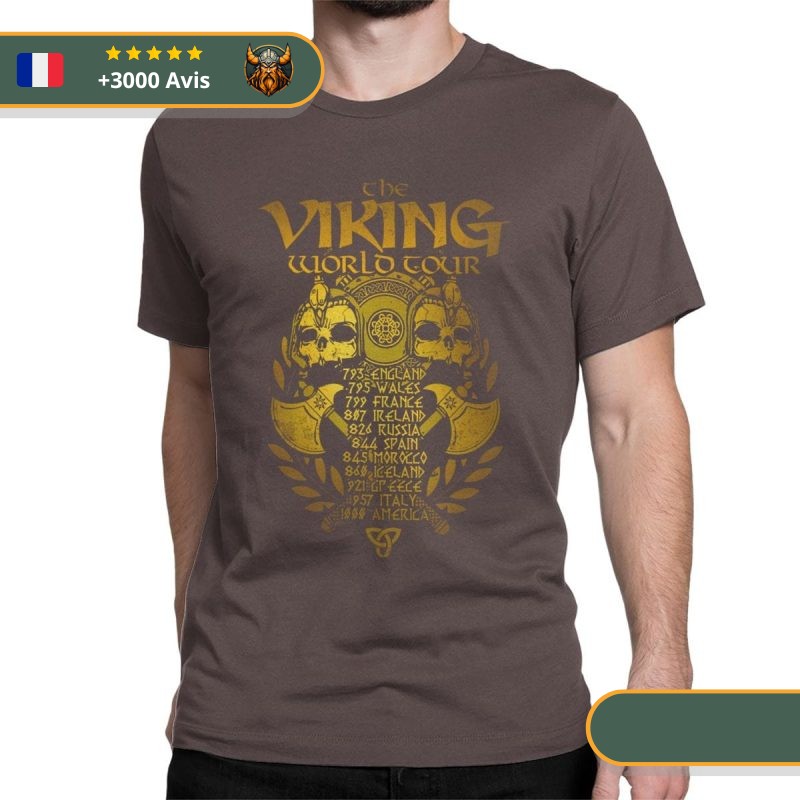 T-shirt Viking world tour Viking Shop