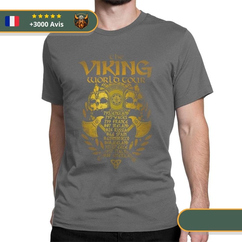 T-shirt Viking world tour Viking Shop