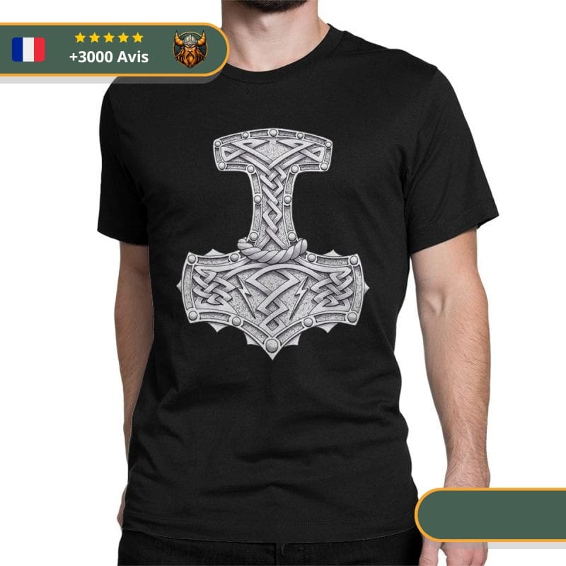 T-shirt Viking Marteau de Thor Viking Shop