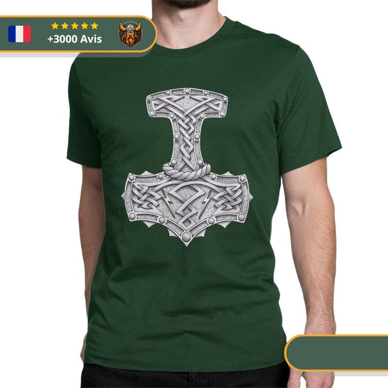 T-shirt Viking Marteau de Thor Viking Shop