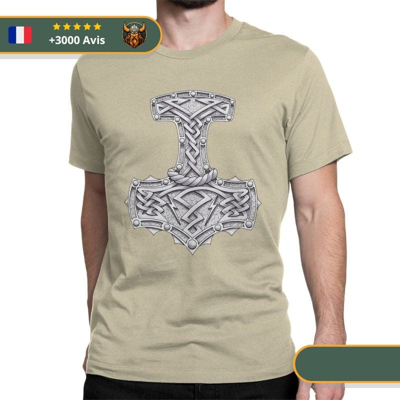 T-shirt Viking Marteau de Thor Viking Shop