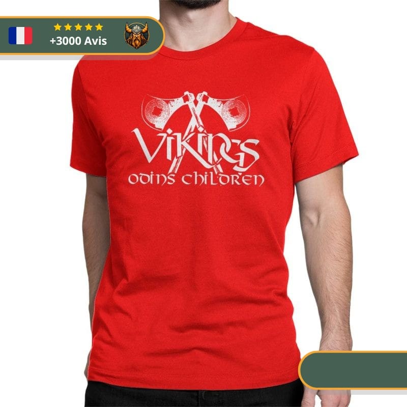 T-shirt Viking Haches Viking Shop