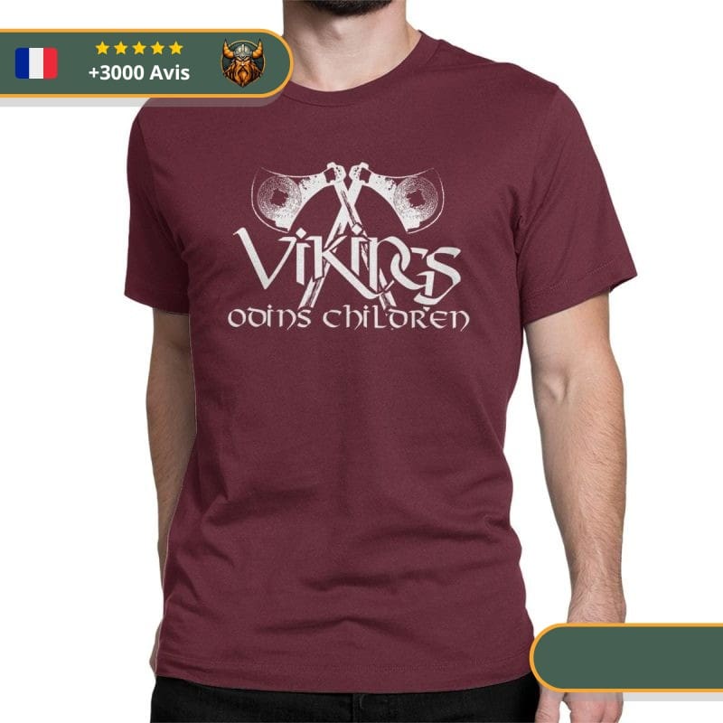T-shirt Viking Haches Viking Shop