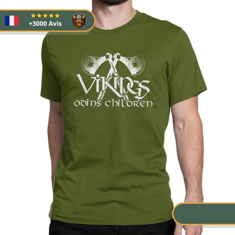 T-shirt Viking Haches Viking Shop