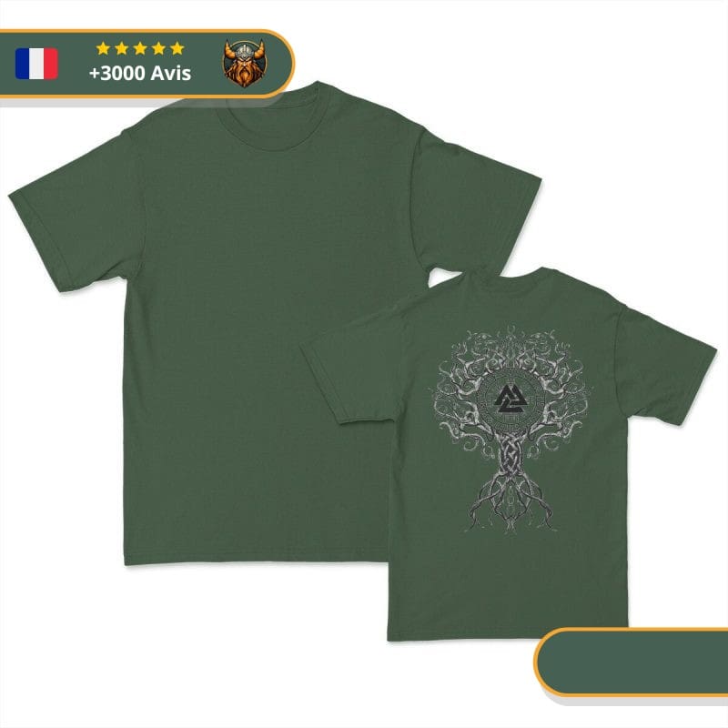 T-shirt Viking Arbre De Vie – Image 11
