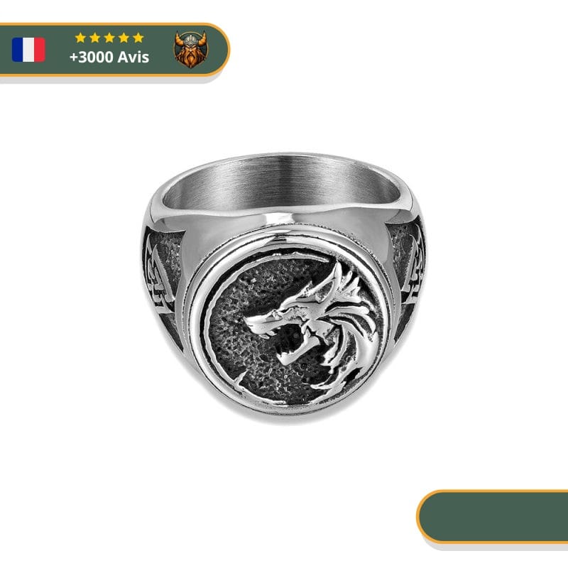 Bague Viking Loup Fenrir Viking Shop